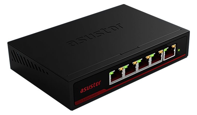 Asustor ASW205T - Switch - unmanaged - 5 x 100/1000/2.5G Base-T
