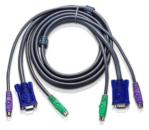 ATEN 2L-5003P/C - Tastatur- / Video- / Maus- (KVM-)
