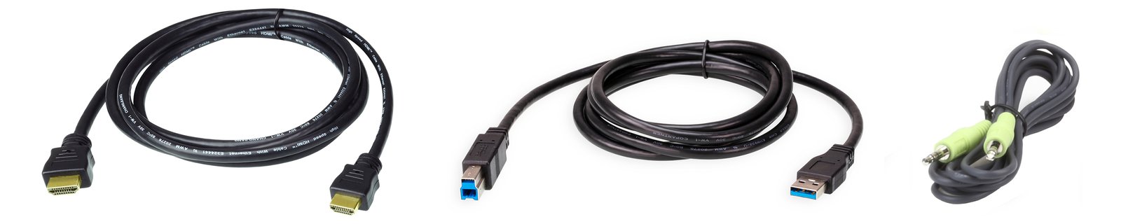 ATEN 2L-7D02UHX3 - Tastatur- / Video- / Maus- (KVM-)