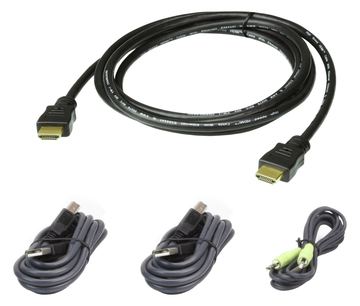 ATEN 2L-7D02UHX4 - Tastatur- / Video- / Maus- (KVM-) von LumaTech