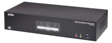 ATEN 2-Port USB True 4K DisplayPort KVM Switch - KVM-Umschalter - 2-Port von LumaTech