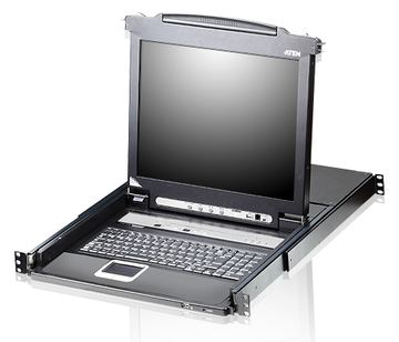 ATEN 8 Port 17 LCD KVMP Switch with Italian Keyboard CL5708M-IT - Kabel - Digital/Daten von LumaTech