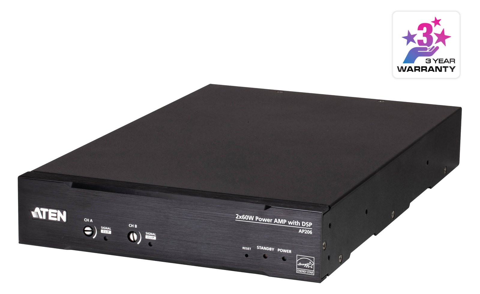 ATEN AP206 - Leistungsverstärker - 2 x 60 Watt
