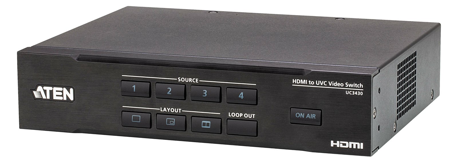 ATEN CAMLIVE PRO 4K 4-Input HDMI to USB Video Switcher