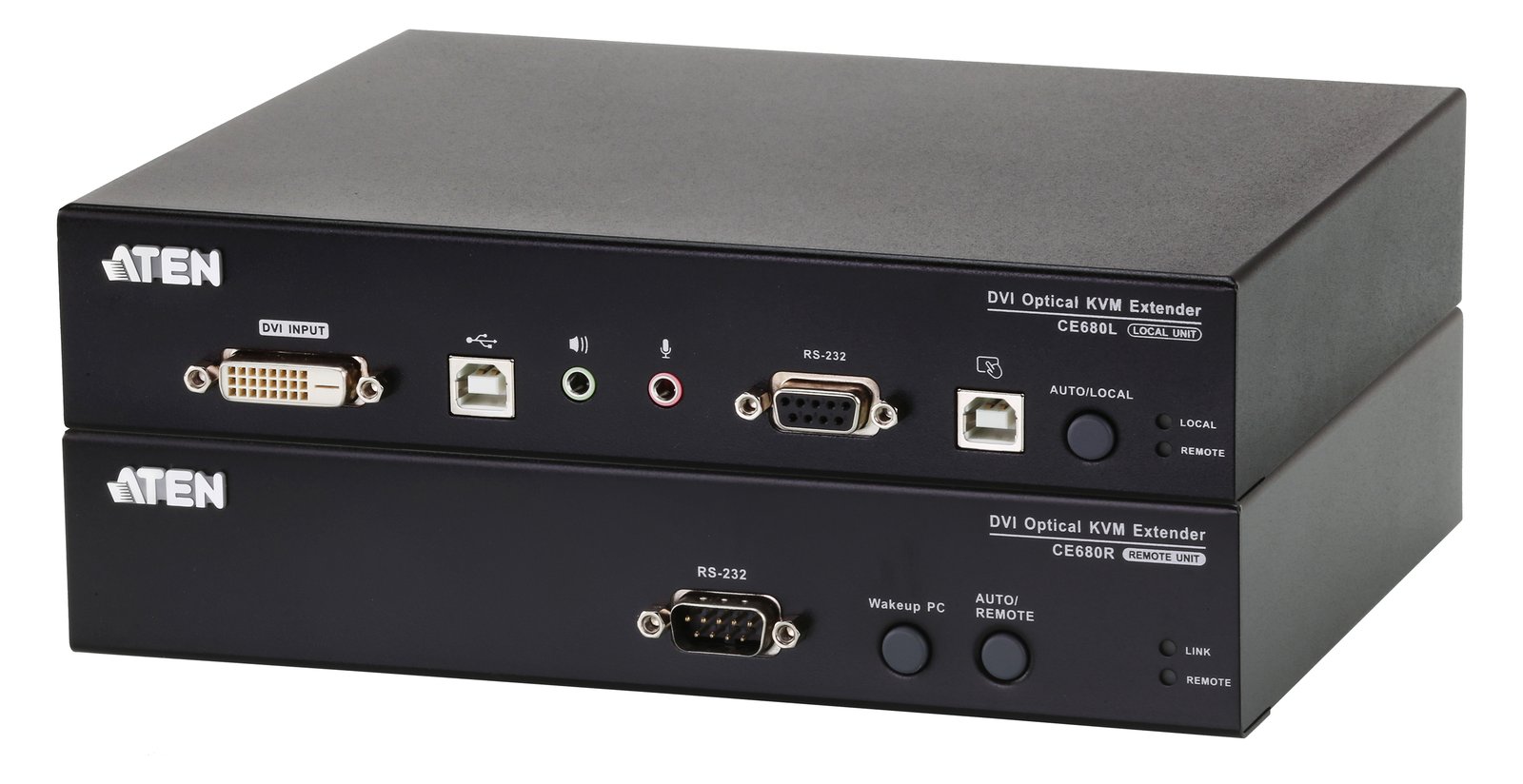 ATEN CE 680 Local and Remote Units - KVM-/Audio-/USB-/serieller Extender