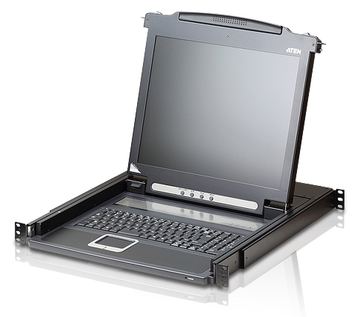 ATEN CL1000N Konsole US USB-PS/2 VGA - Rack-Zubehör von LumaTech
