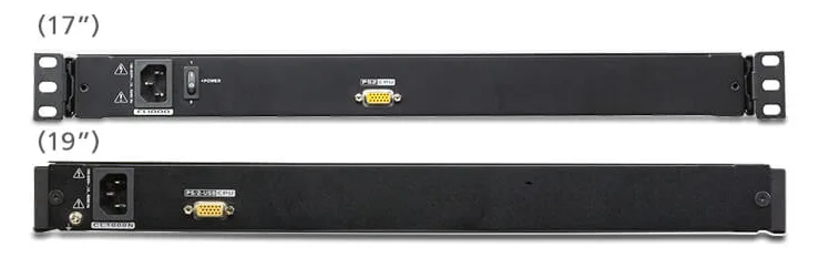 ATEN CL1000N Konsole US USB-PS/2 VGA - Rack-Zubehör, Ansicht 3