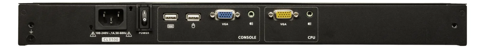 ATEN CL3100NX Konsole GB USB VGA, Ansicht 3