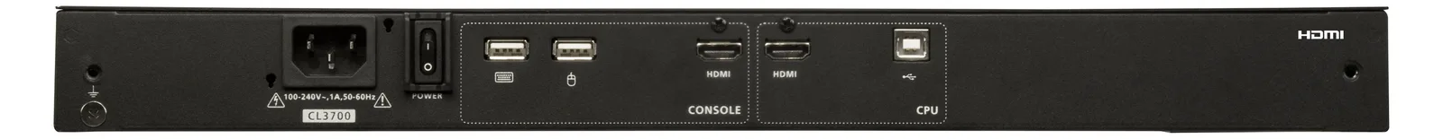 ATEN CL3700NW Konsole IT USB HDMI Italien Layout - KVM-Umschalter, Ansicht 3
