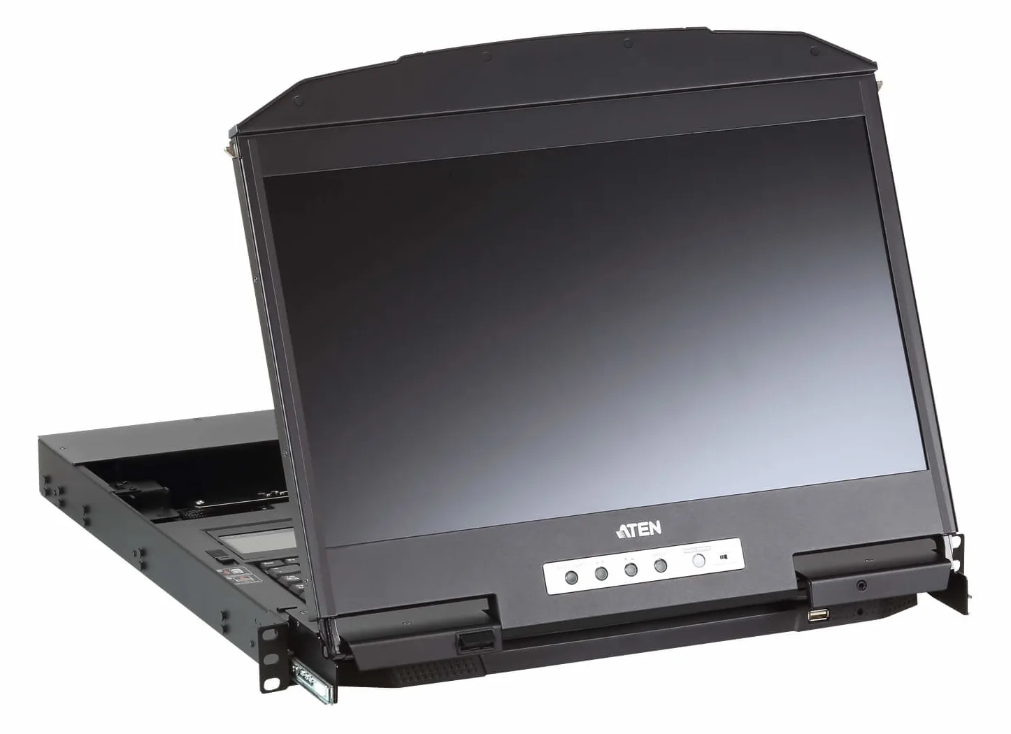 ATEN CL3800NW - 47 cm (18.5) - 1920 x 1080 Pixel - TFT-LCD - 350 cd/m² - 1000:1 - 178°, Ansicht 6