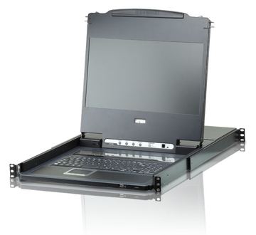 ATEN CL6708MW - KVM-Konsole mit KVM-Switch - 8 Anschlüsse - USB - Englisch - 43.9 cm (17.3) von LumaTech