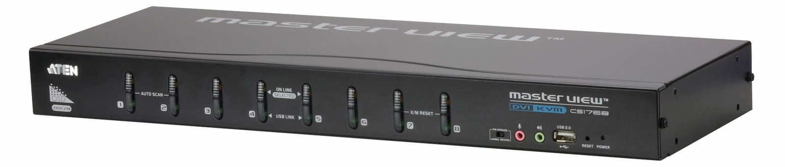 ATEN CS1768 - KVM-/Audio-Switch - 8 x KVM/Audio
