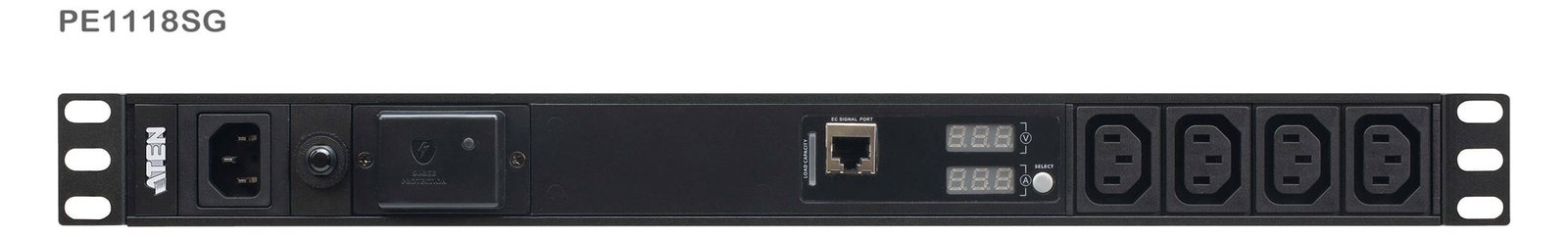 ATEN PE1118SG Basis PDU mit MessfunktionÜberspannungsschutz - PC-/Server Netzteil - 19