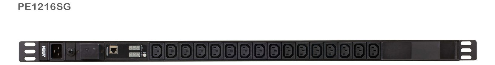 ATEN PE1216SG Basis PDU mit MessfunktionÜberspannungsschutz - PC-/Server Netzteil