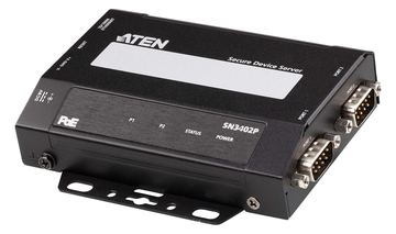 ATEN SN3402P 2-Port RS-232/422/485 Secure Device Server mit PoE - 2-Port - Power over Ethernet von LumaTech