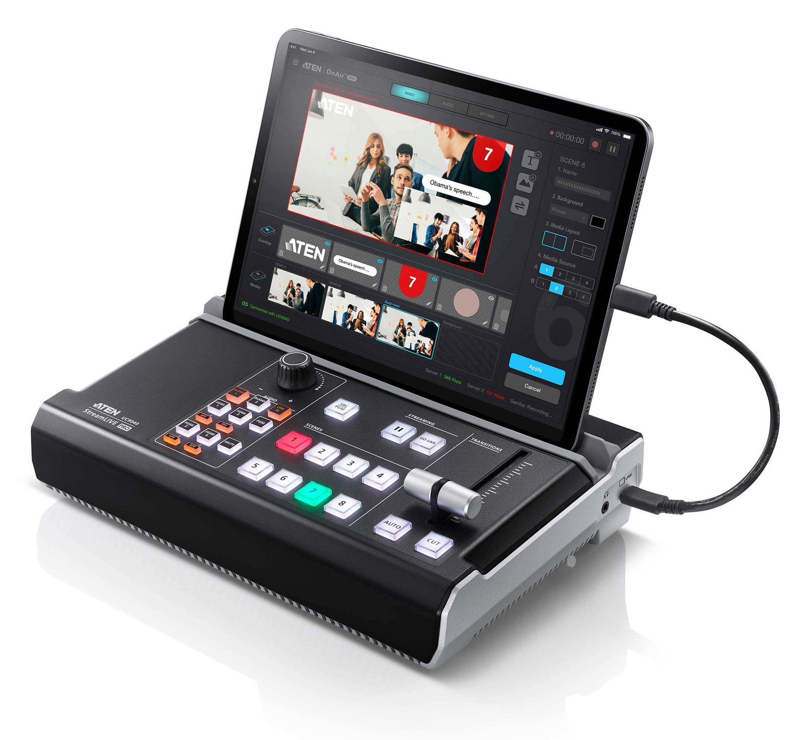ATEN StreamLIVE PRO UC9040 - Videoproduktionssystem