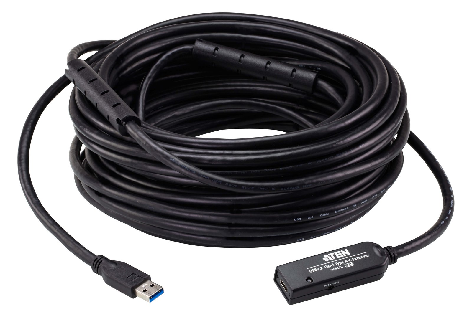 ATEN UE332C - USB-Kabel - USB Typ A (M) zu 24 pin USB-C (W) - 20 m