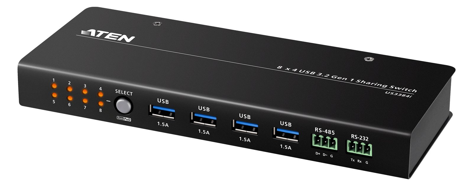 ATEN US3384i 8x4 USB 3.2 Gen.1 Switch Multi USB-Umschalter