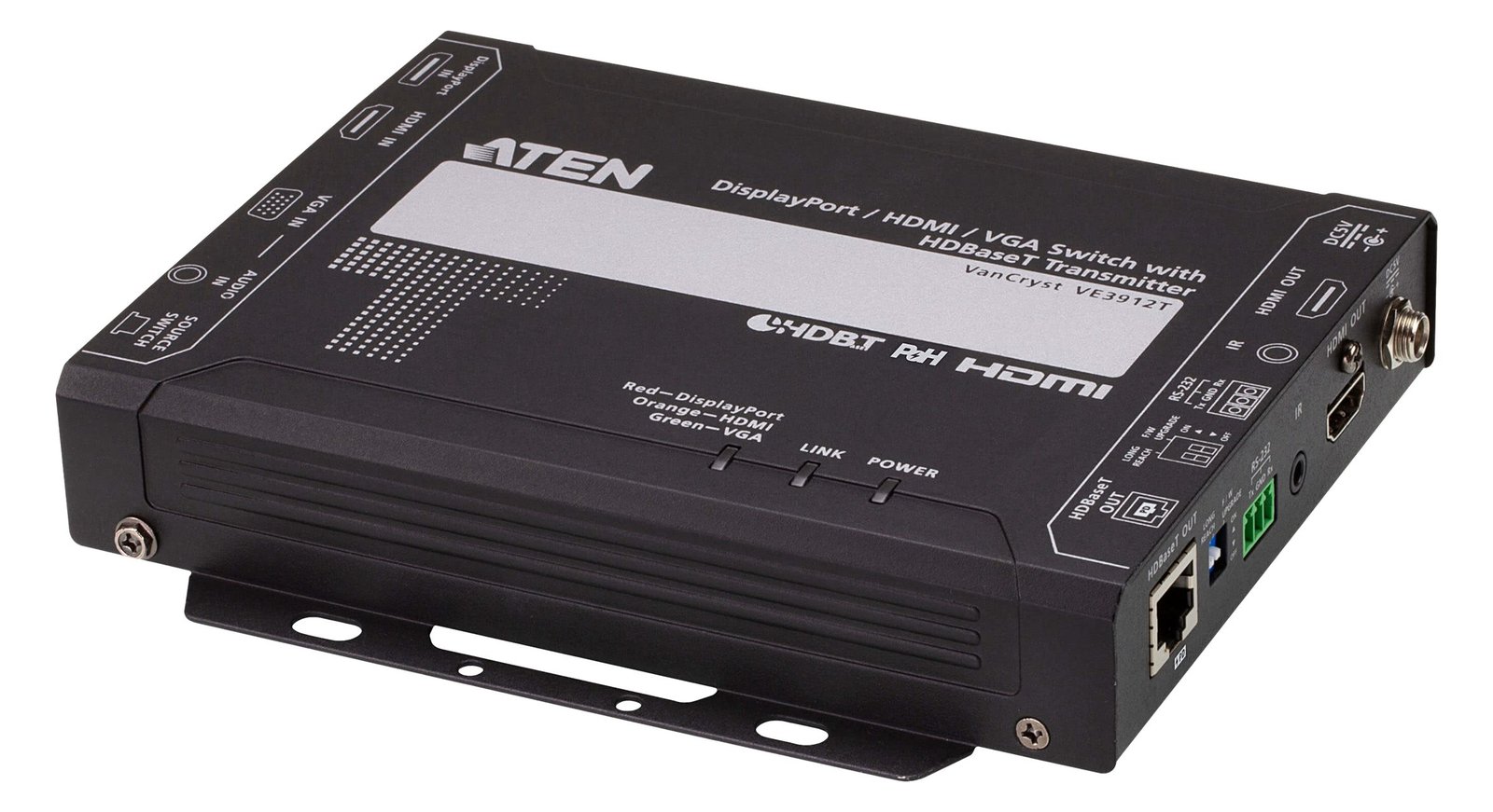 ATEN VanCryst VE3912T - Video-, Audio-, Infrarot- und serielle Erweiterung
