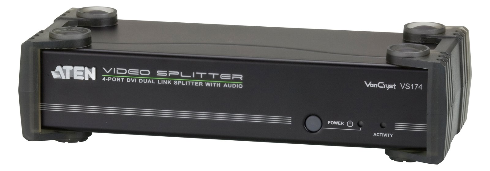 ATEN VanCryst VS174 - Video-/Audio-Splitter - 4 x DVI + 4 x Audio