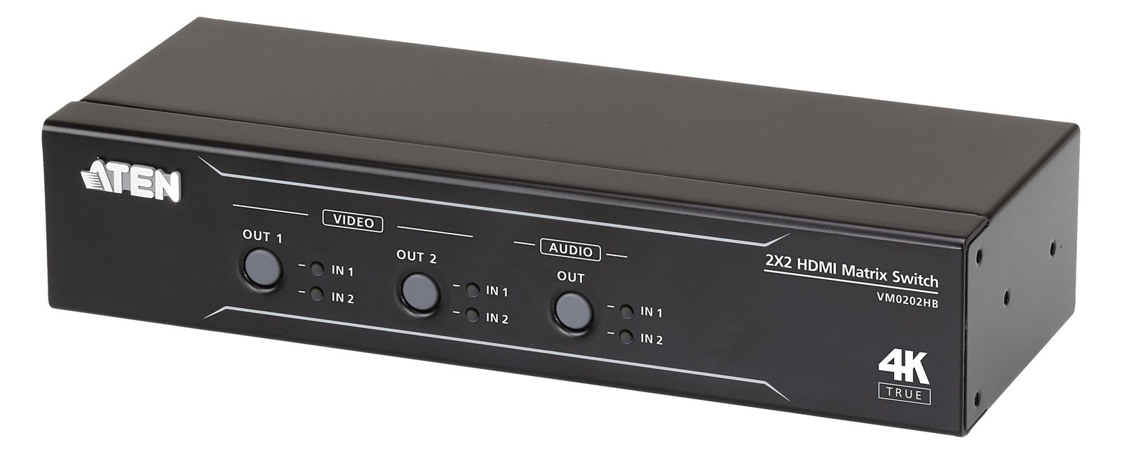 ATEN VM0202HB - Video/Audio-Schalter - Desktop