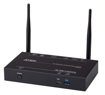 ATEN VP2020 4K Wirel Presentation Switch Dual View Ethernet WebGUI Control - USB Typ C - Video-Ausgang von LumaTech