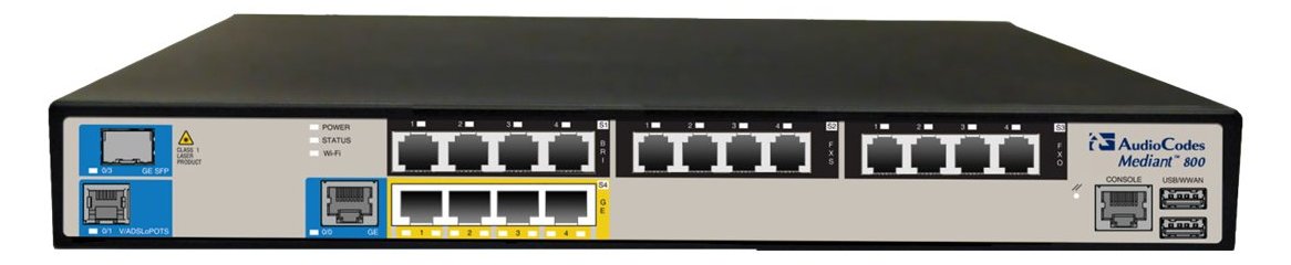 AudioCodes Mediant 800B - VoIP-Gateway - 1GbE