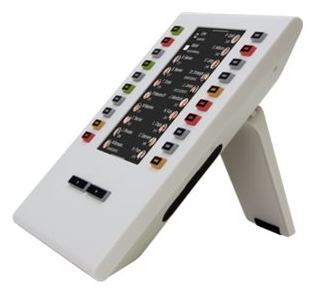 Auerswald COMfortel D-XT20i - Funktionstasten-Erweiterungsmodul für VoIP-Telefon - Weiß von LumaTech