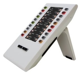 Auerswald COMfortel D-XT20i - Funktionstasten-Erweiterungsmodul für VoIP-Telefon - Weiß