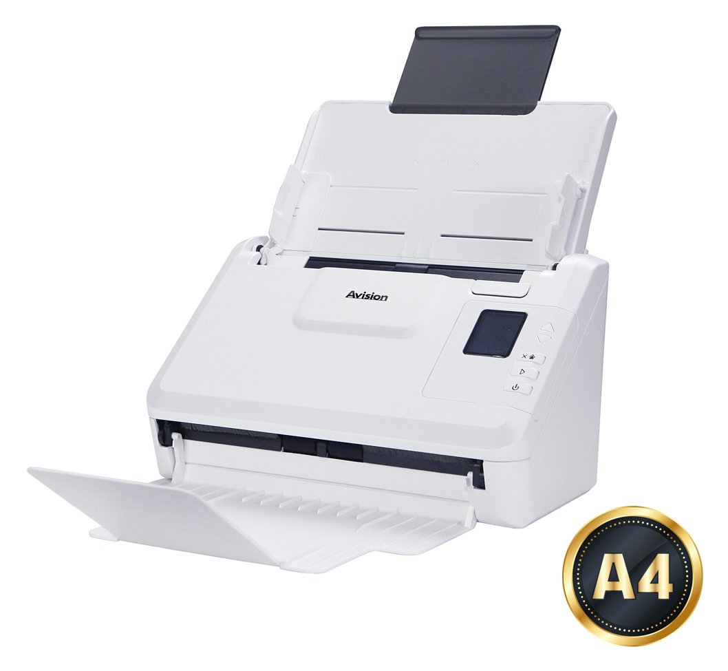 Avision AD340GWN A4 Dokumentenscanne 40ppm/A4/USB3.2/LAN/Wi-Fi/Duplex - Dokumentenscanner - A4