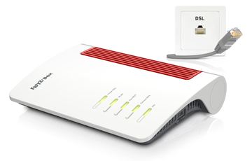 AVM FRITZ!Box 7690, Wi-Fi 7 (802.11be), Dual-Band (2,4 GHz/5 GHz), Ethernet/LAN, VDSL, Weiß, Tabletop-Router von LumaTech