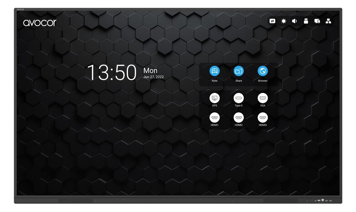Avocor AVS-6510E - 65 Diagonalklasse S Series LCD-Display mit - Flachbildschirm (TFT/LCD) - 165,1 cm