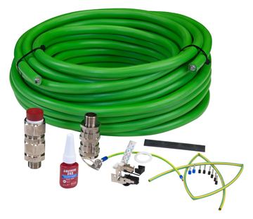 Axis ASKDP03-T Armored - Netzwerkkabel - ohne Stecker zu ohne Stecker von LumaTech