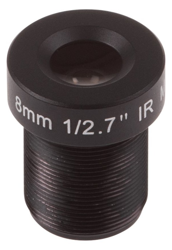 Axis CCTV-Objektiv - M12-Anschluss - 8 mm - f/1.8 (Packung mit 10)