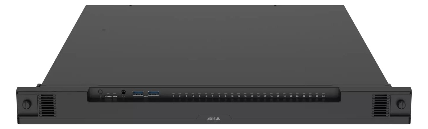 Axis S2224 Mk II, 24 Kanäle, 7680 x 4320 Pixel, 48 Kanäle, 7680 x 4320, 3840 x 2...