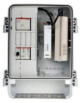 Axis T98A18-VE Media Converter Cabinet A - Medienkonverter - GigE - 10Base-T, 100Base-TX, 1000Base-X, 100Base-X von LumaTech