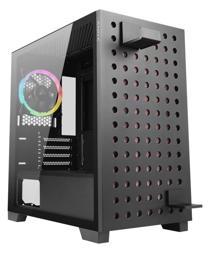 AZZA Elise - microATX Tower - Seitenteil mit Fenster (gehärtetes Glas)
