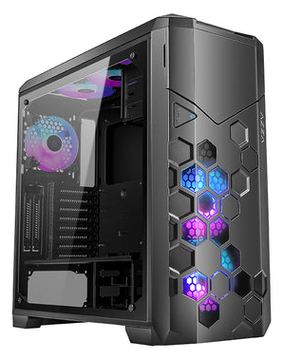 AZZA Geh Fulltower ATX Storm 6000B ARGB Win-Glas 4xRGB 2xUSB - Tower - ATX von LumaTech