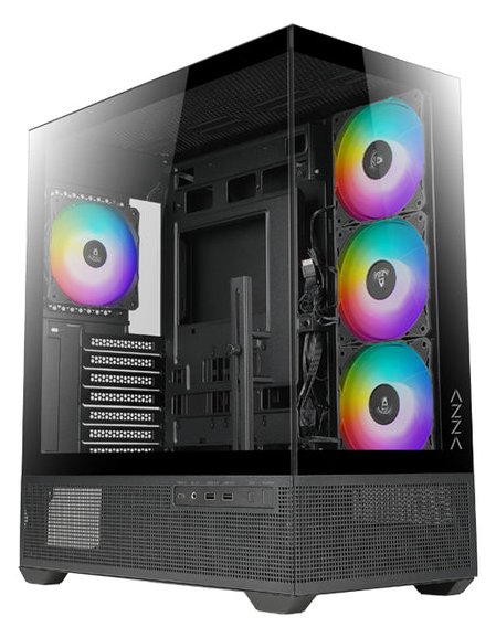 AZZA Geh Tiara 501B - Midi/Minitower - ATX