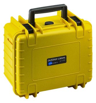 B&W International B&W outdoor.case Type 2000 - Hartschalentasche - gelb von LumaTech