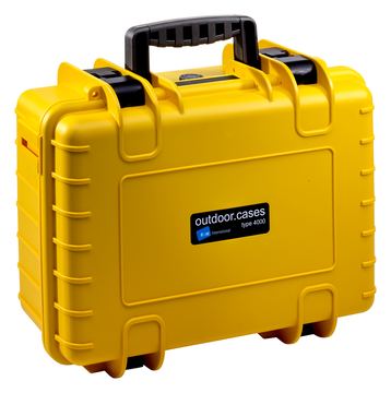 B&W International B&W Type 4000 - Hard-Case - Gelb von LumaTech