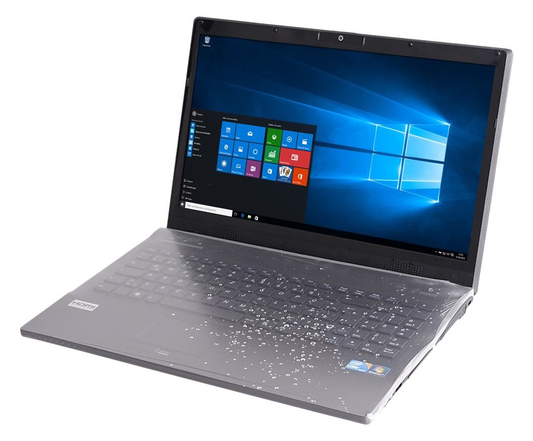 Baaske Lapflex M - Tastatur-Abdeckung - 350 x 170 mm - Displaygröße: ca. 14 bis 15