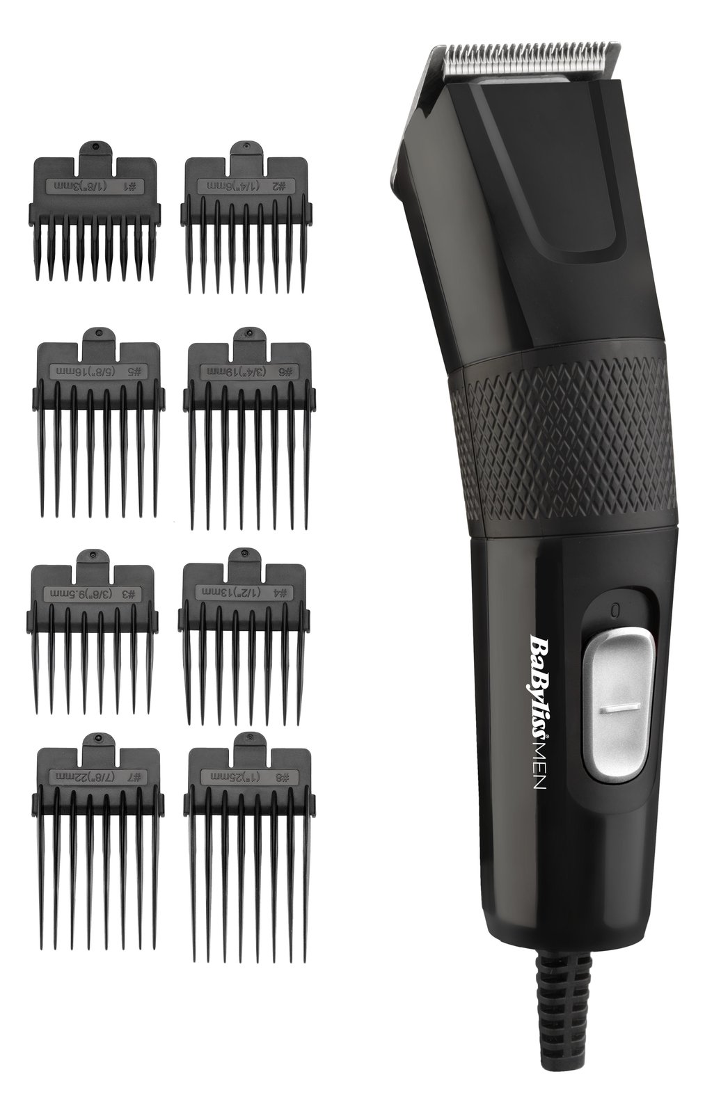BaByliss E756E - Schwarz - 0,5 mm - 2,5 cm - Edelstahl - AC - 2 m