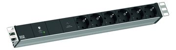 Bachmann 19 1HE VM 6xCEE7/3800.39331xGVS-Plus 2 0m CEE7/7 von LumaTech