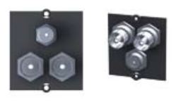 Bachmann Custom module 1 x sat / TV / radio - Modulares Faceplate-Snap-In von LumaTech