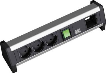 Bachmann DESK - Steckdosenleiste - Eingabe, Eingang GST18i3 von LumaTech