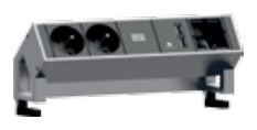 Bachmann DESK 2 - Steckdosenleiste - Eingabe, Eingang GST18 von LumaTech