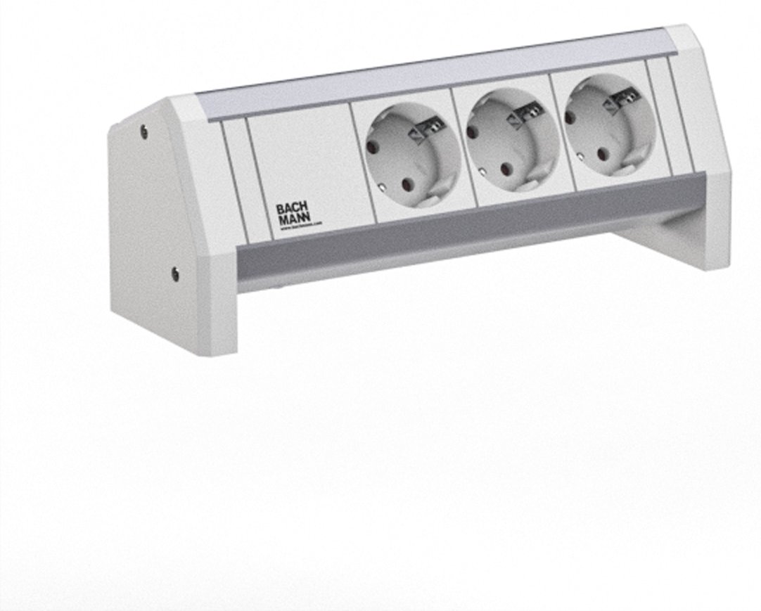 Bachmann DESK 3xCEE7/3 GST18902.0292RAL9010