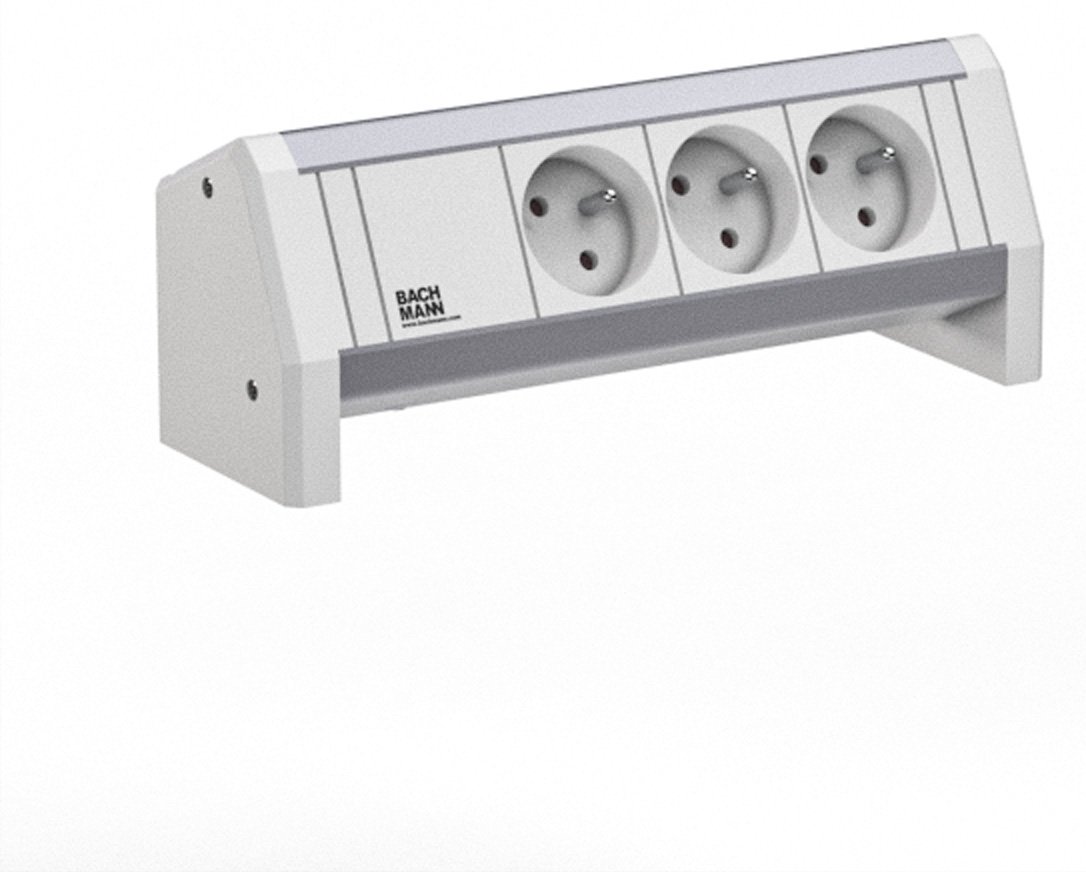 Bachmann DESK 3xUTE GST18 902.0297RAL9010