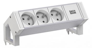 Bachmann DESK2 ALU WHITE 3xUTE 0 937.4122m GST18 RAL9010 von LumaTech